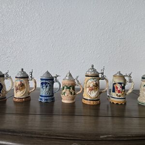 Hallmark Keepsake Beer SteinSet of Decorative Beer Steins